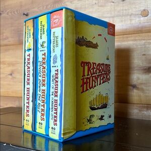 Treasure Hunters Boxed Set by James Patterson and Chris Grabenstein